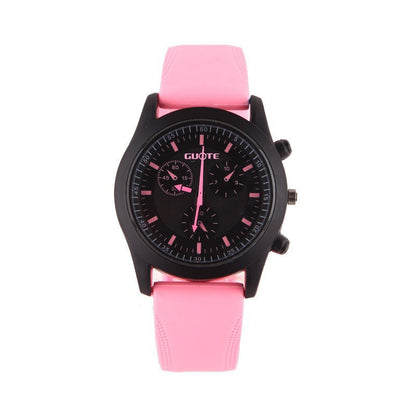 Orologio silicone colorato trasparente