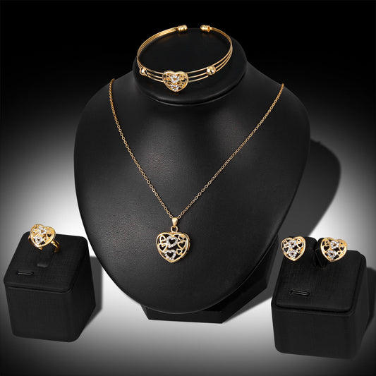 Set gioielli farfalla diamante