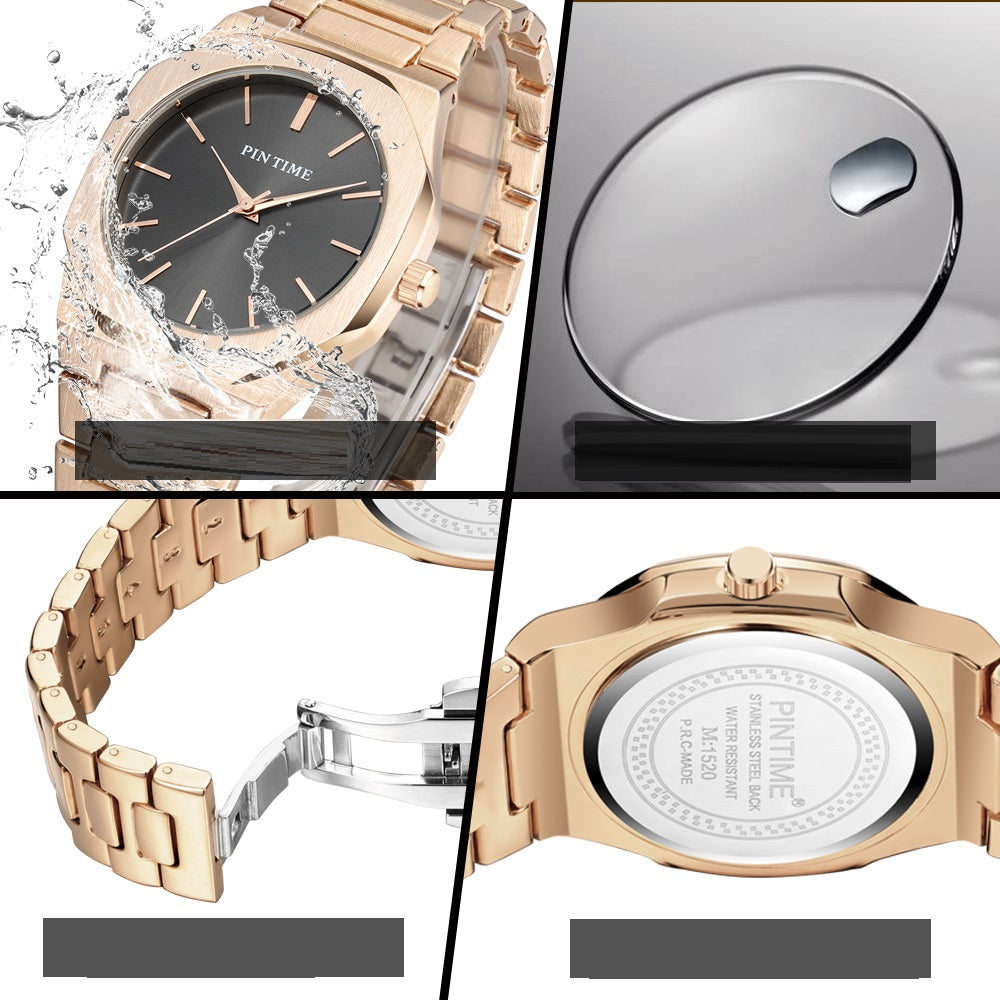 Orologio unisex impermeabile quarzo solare