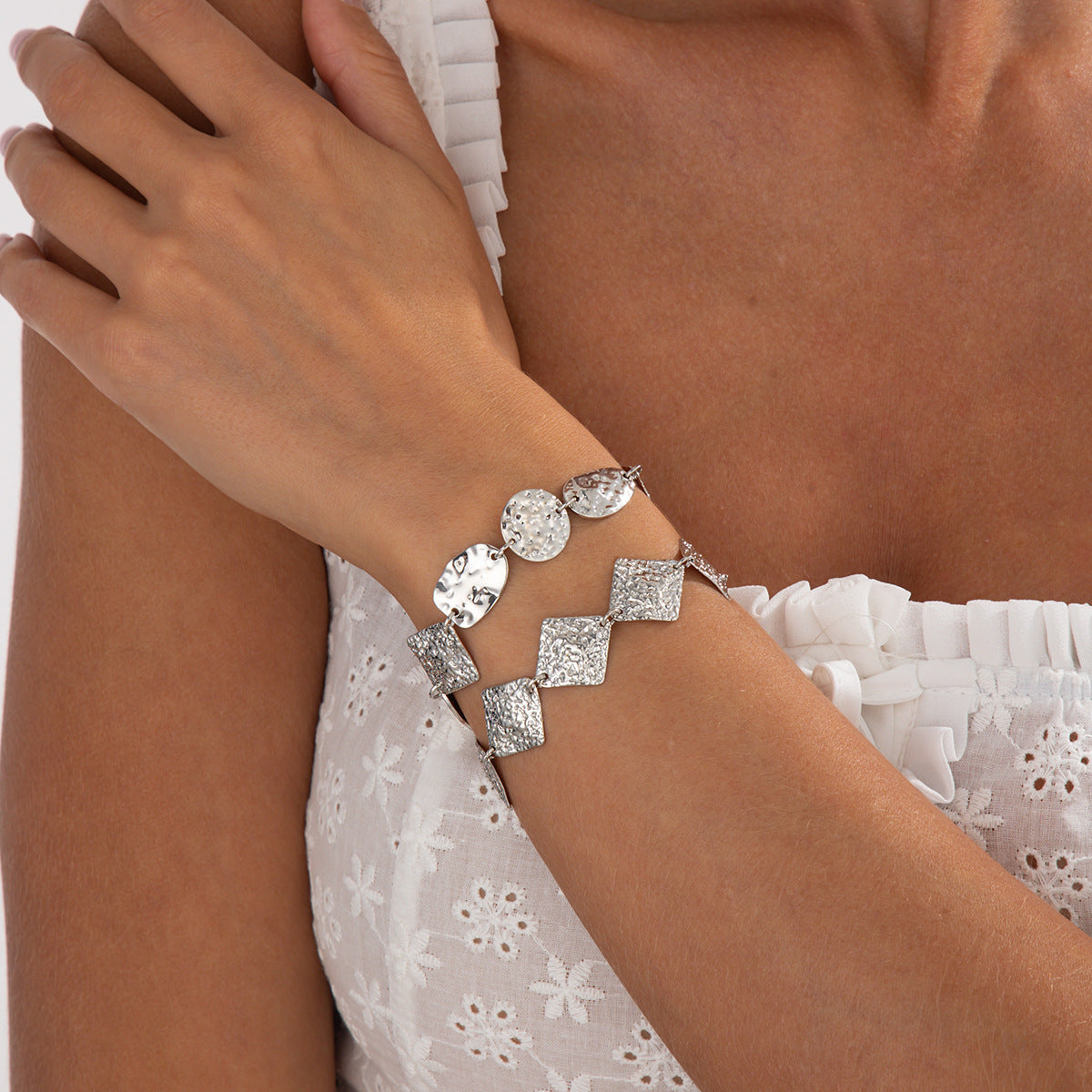 Bracciale martellato