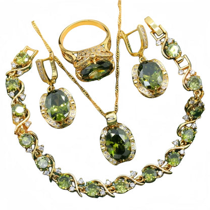 Set gioielli donna con strass