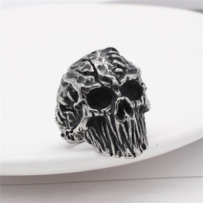 Anello teschio mummia
