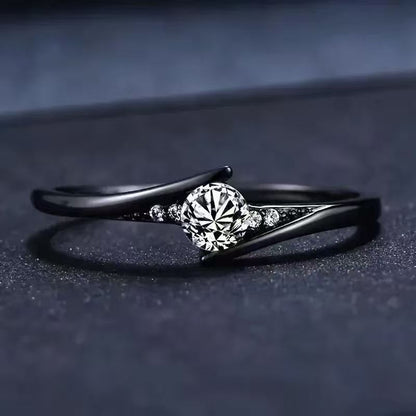 Anello minimalista retro