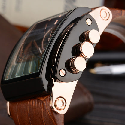 Orologio da uomo cinturino al quarzo