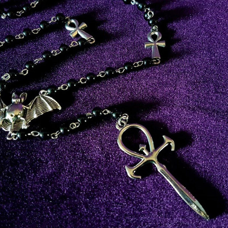Collana con croce ankh