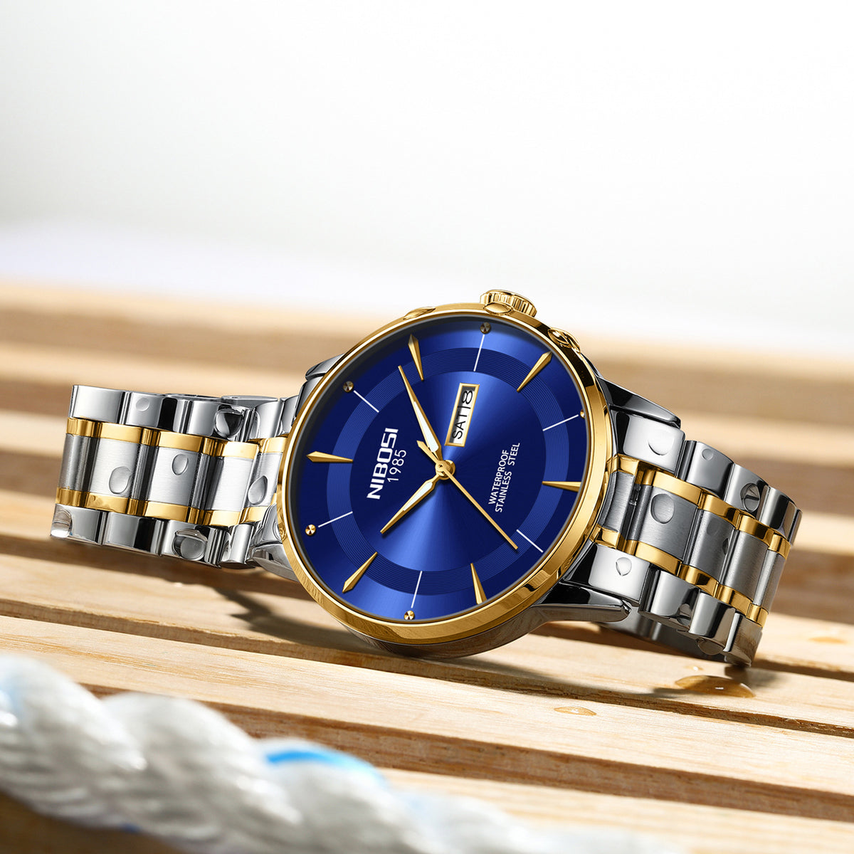 Orologio uomo impermeabile calendario luminoso