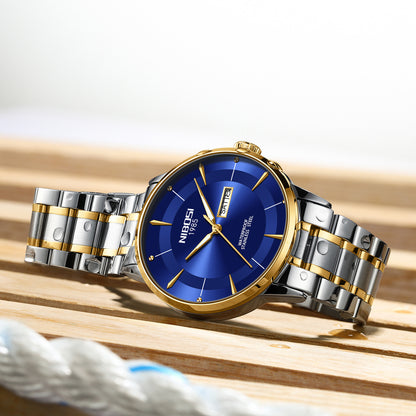 Orologio uomo impermeabile calendario luminoso