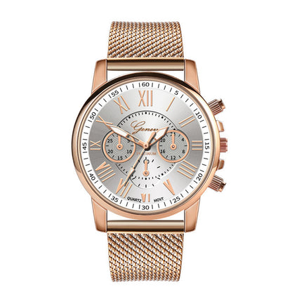 Orologio donna silicone cinturino a maglia
