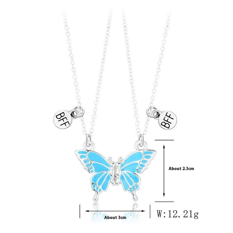 Collana Coppia Farfalla