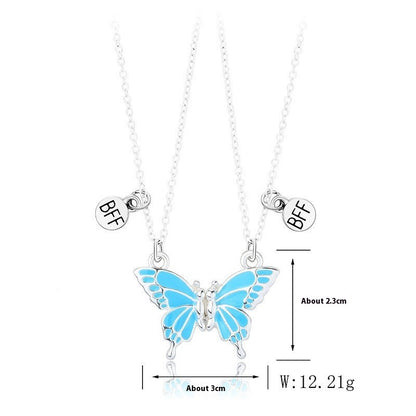 Collana Coppia Farfalla