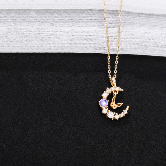 Collana farfalla pietra di luna