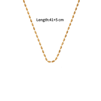 Collana acciaio inox personalizzabile