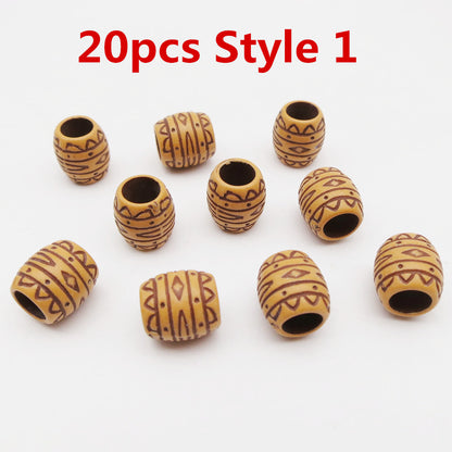 Anello per capelli in resina