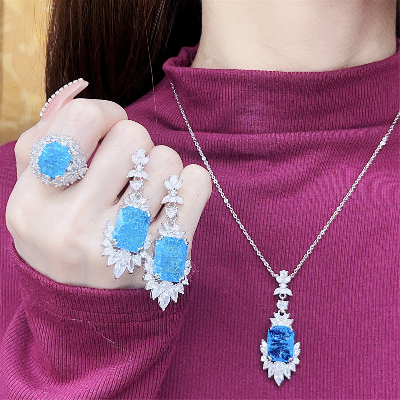 Set tre pezzi blu