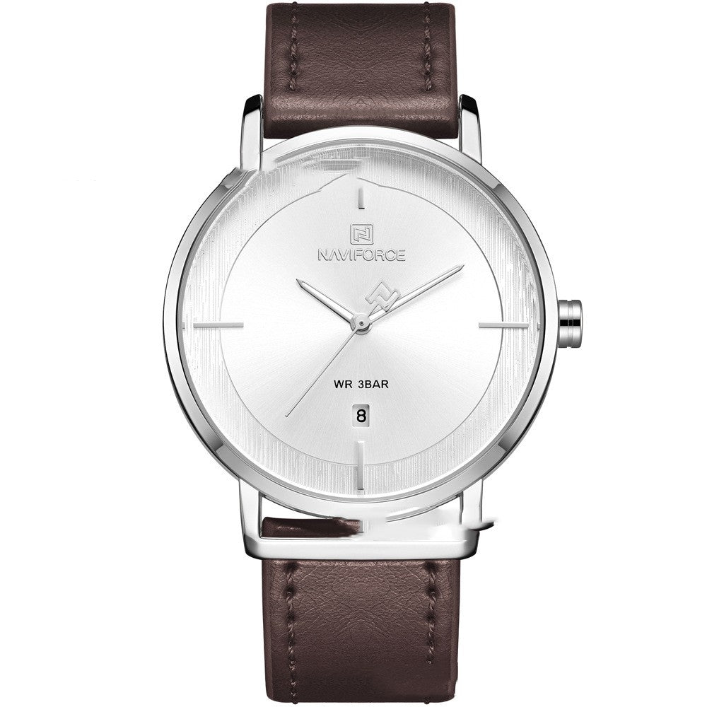 Orologio con calendario impermeabile semplice