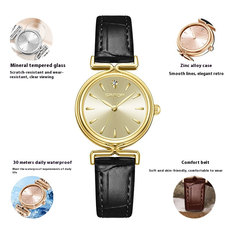 Orologio donna maglia retrò