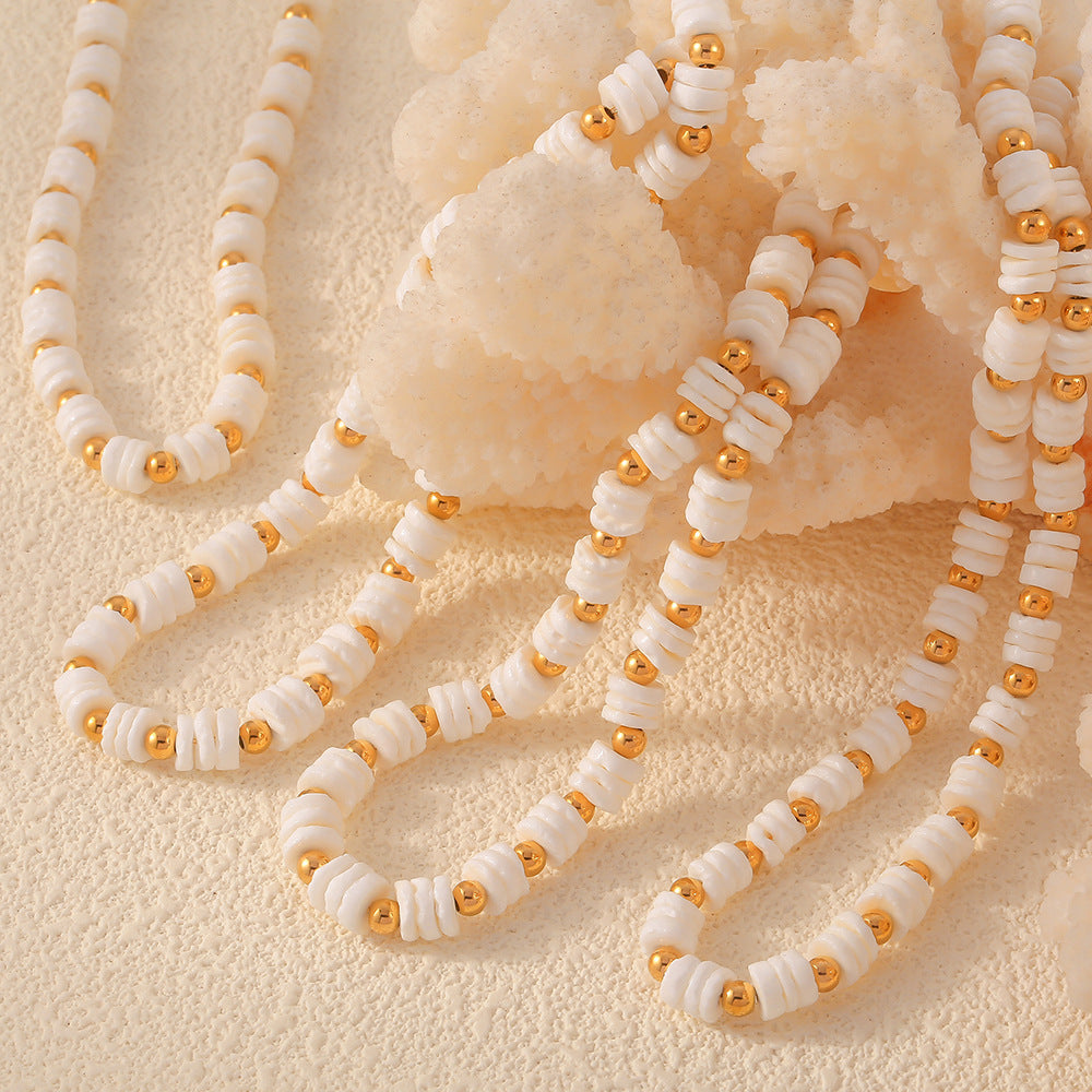 Set Collana e Braccialetto Conchiglia
