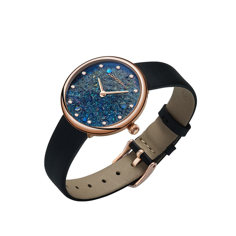 Orologio donna con cristalli zaffiri