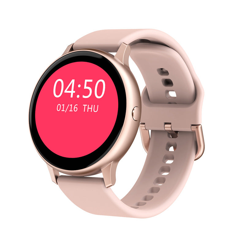 Smartwatch rotondo con monitoraggio