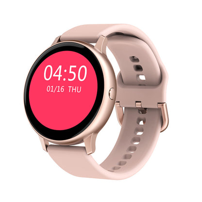 Smartwatch rotondo con monitoraggio