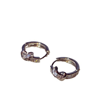 Orecchini Geometrici Zircone da donna