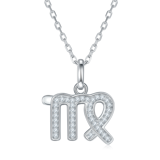 Collana Vergine moissanite