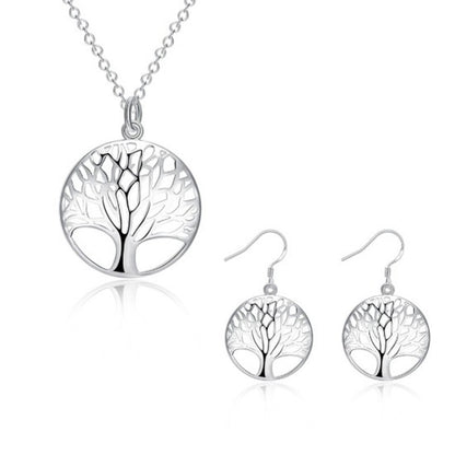 Ciondolo albero della vita in argento