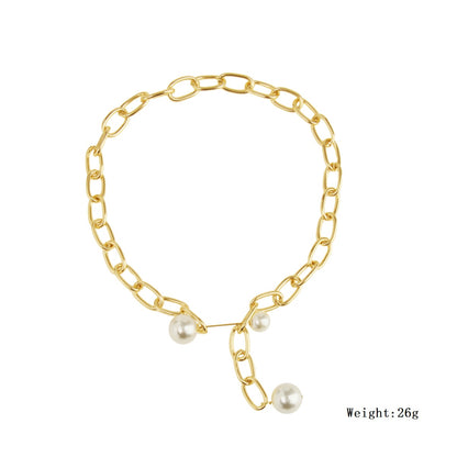 Collana perle barocche Retro esagerata