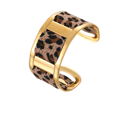 Braccialetto Leopardato Oro