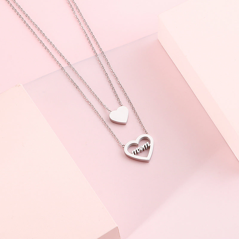 Collana charm cuore