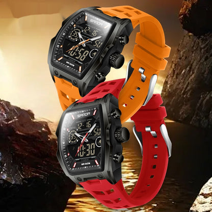 Orologio sportivo impermeabile a cilindro