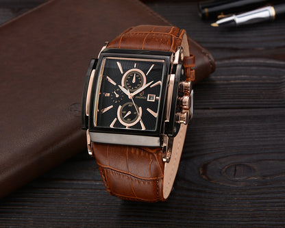 Orologio da uomo cinturino al quarzo