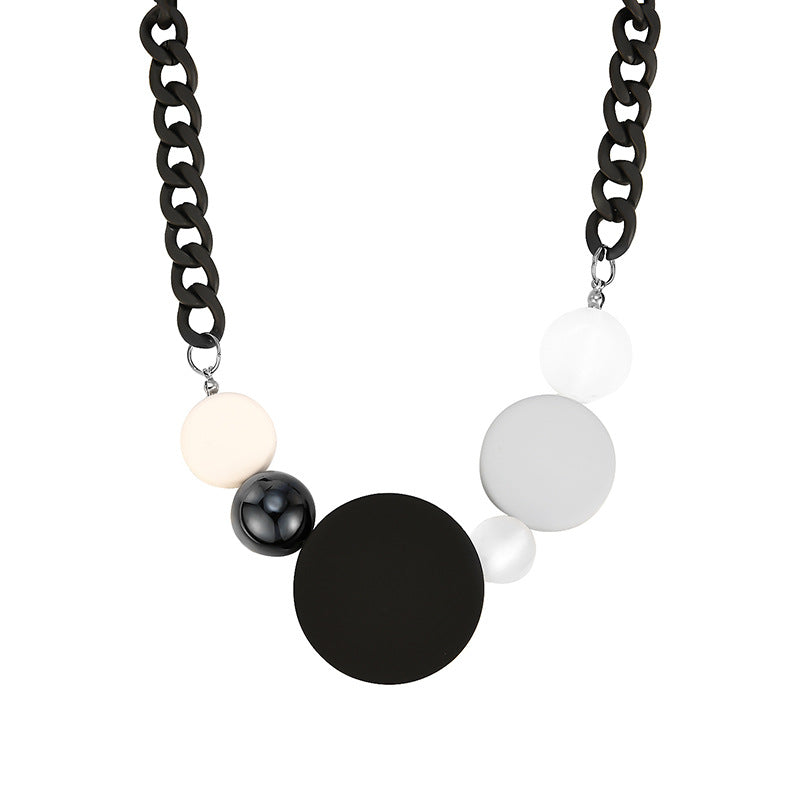 Collana catena acrilica