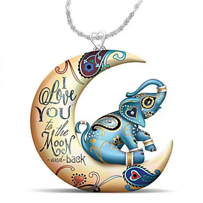 Collana elefante graffiti