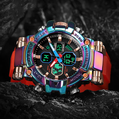 Orologio sportivo colorato