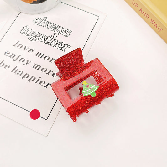 Clip capelli geometrica glitter