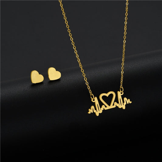 Collana cuore clavicola