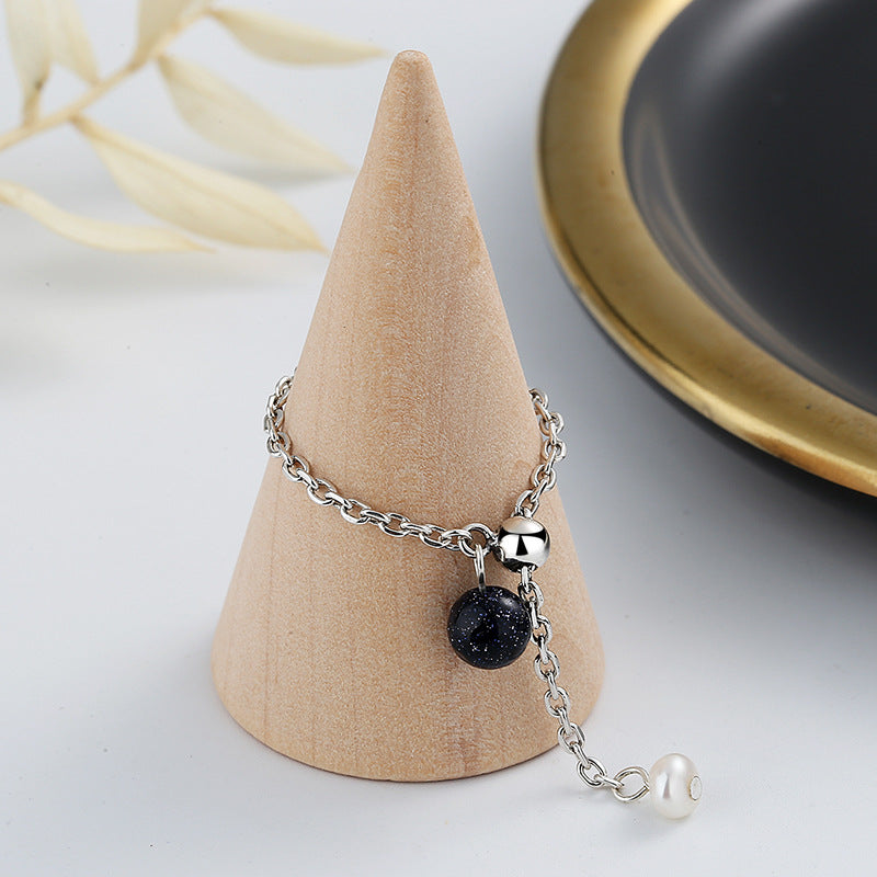 Anello catena cielo stellato