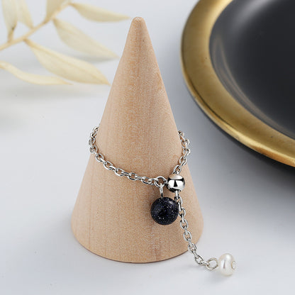 Anello catena cielo stellato