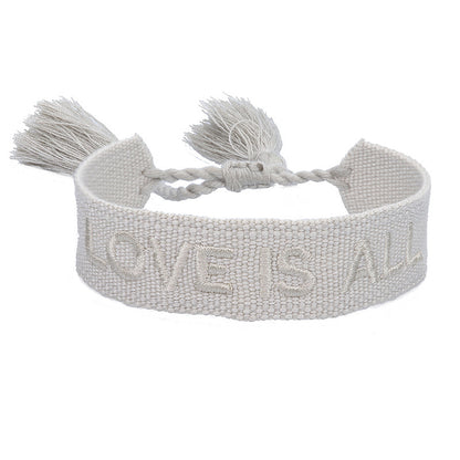 Bracciale coppia con ricamo