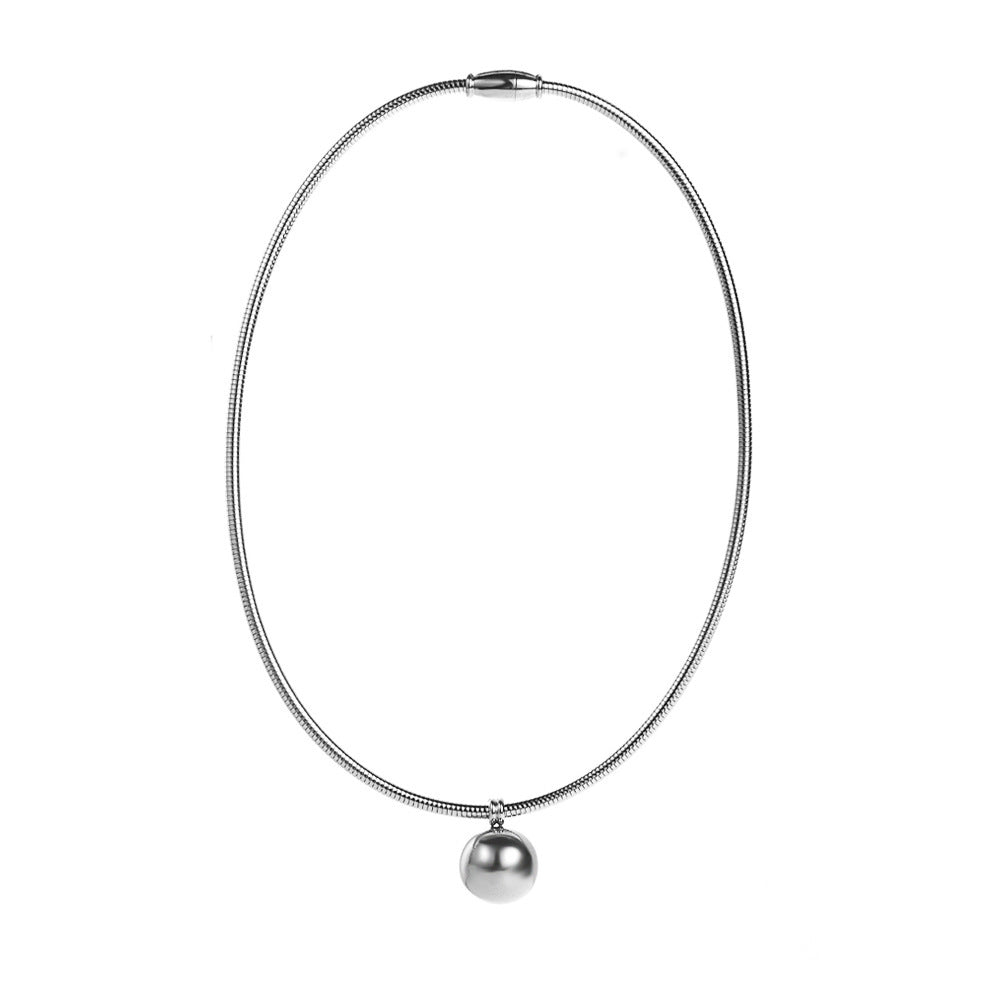 Collana d'acciaio
