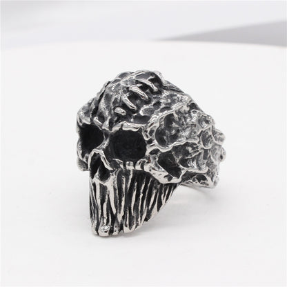 Anello teschio mummia