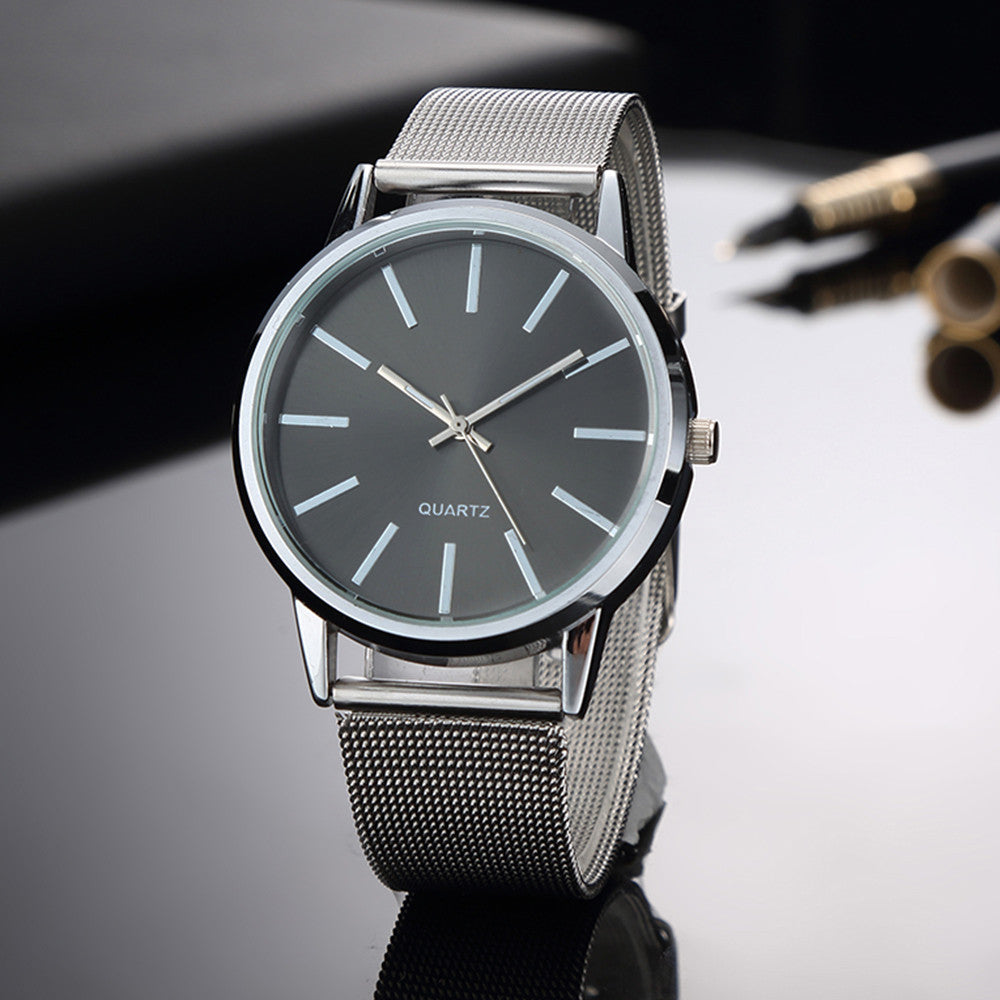 Orologio acciaio lineare