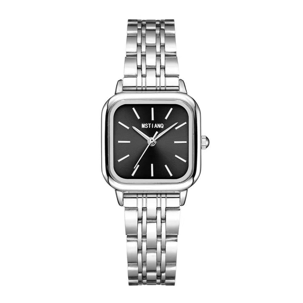 Orologio al quarzo in acciaio da donna