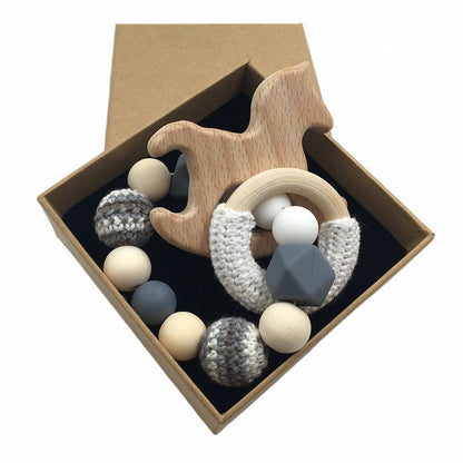 Braccialetto silicone legno