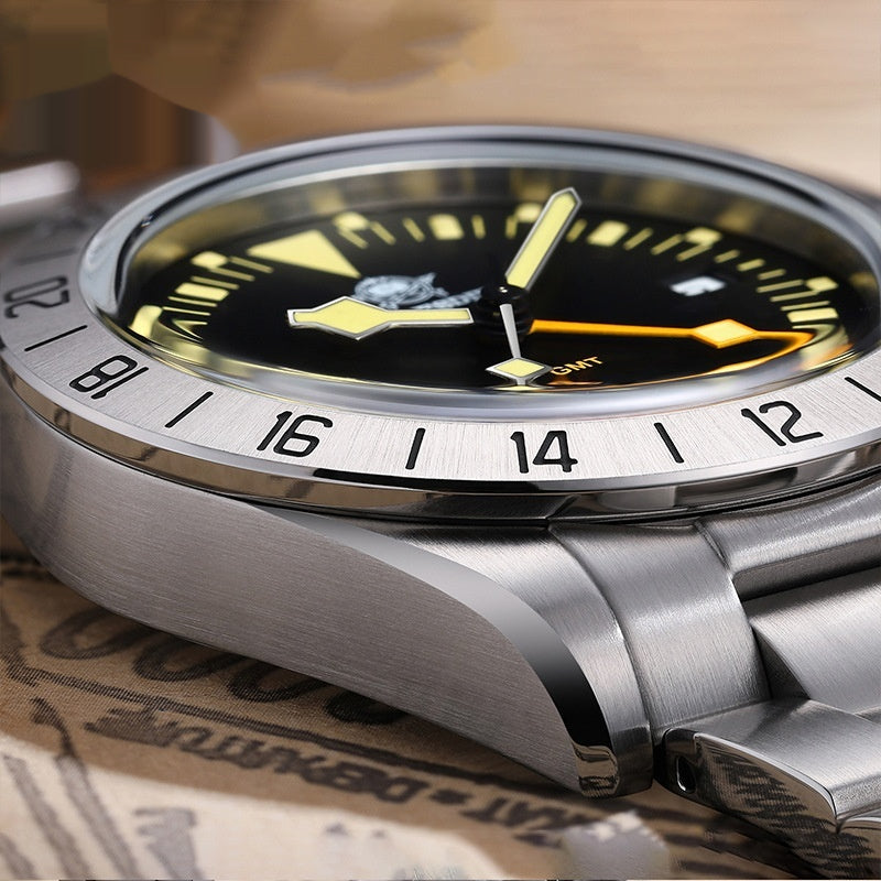 Orologio al quarzo luminoso impermeabile
