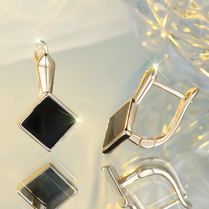 Clip orecchio goccia nera