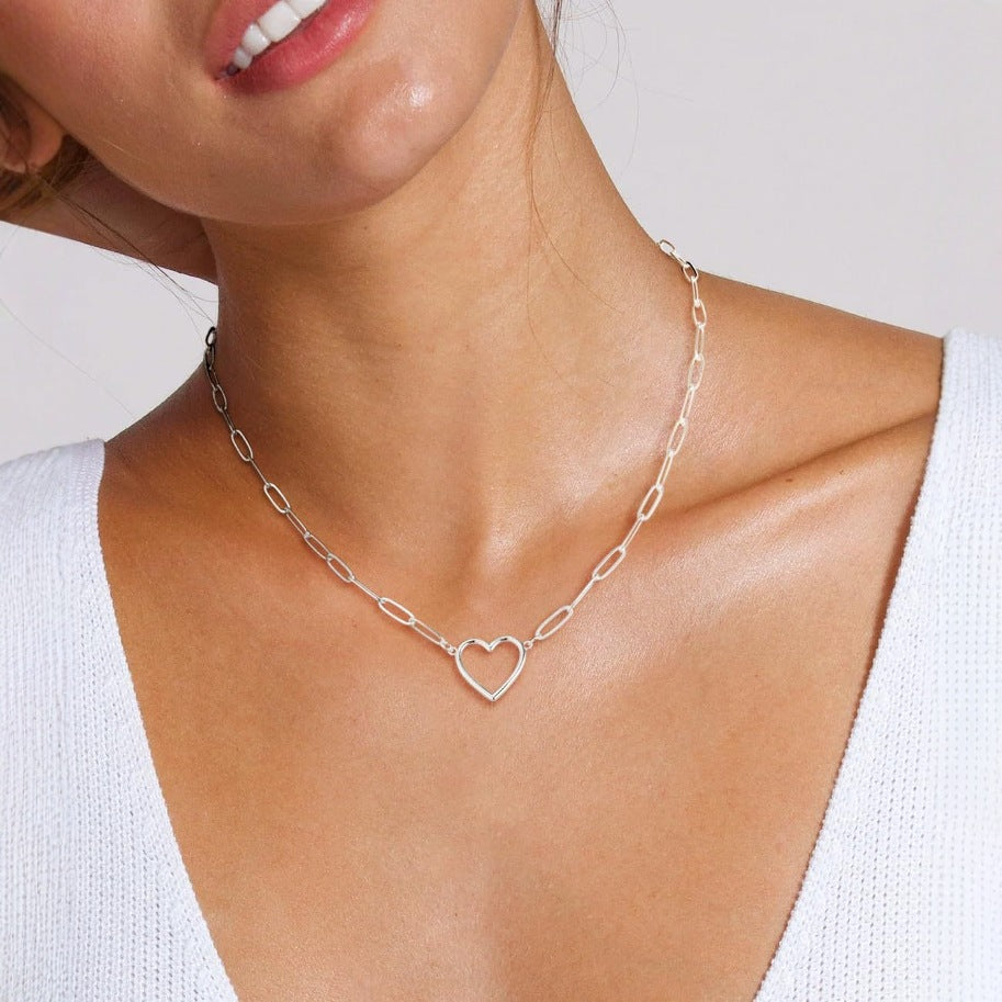 Collana cuore da donna