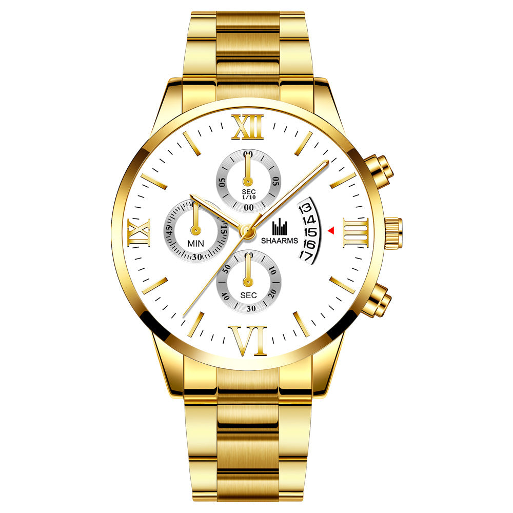 Orologio uomo acciaio business