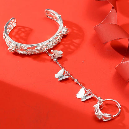 Bracciale farfalla traforato classico